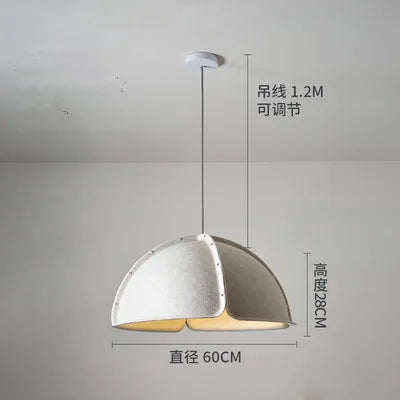 Suspension Éclairage acoustique feutre postmoderne minimaliste design pour salon chambre salle à manger suspension