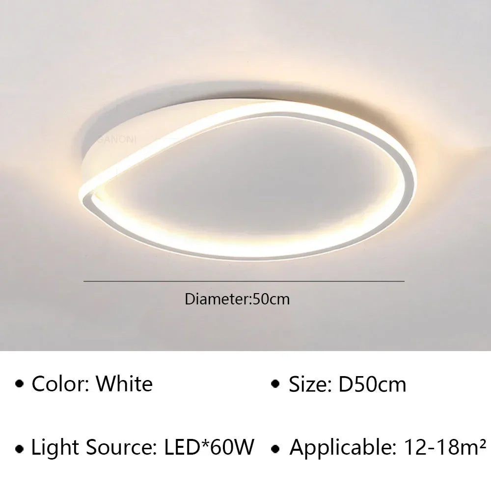 lustre led moderne simple pour diverses utilisations décoratives