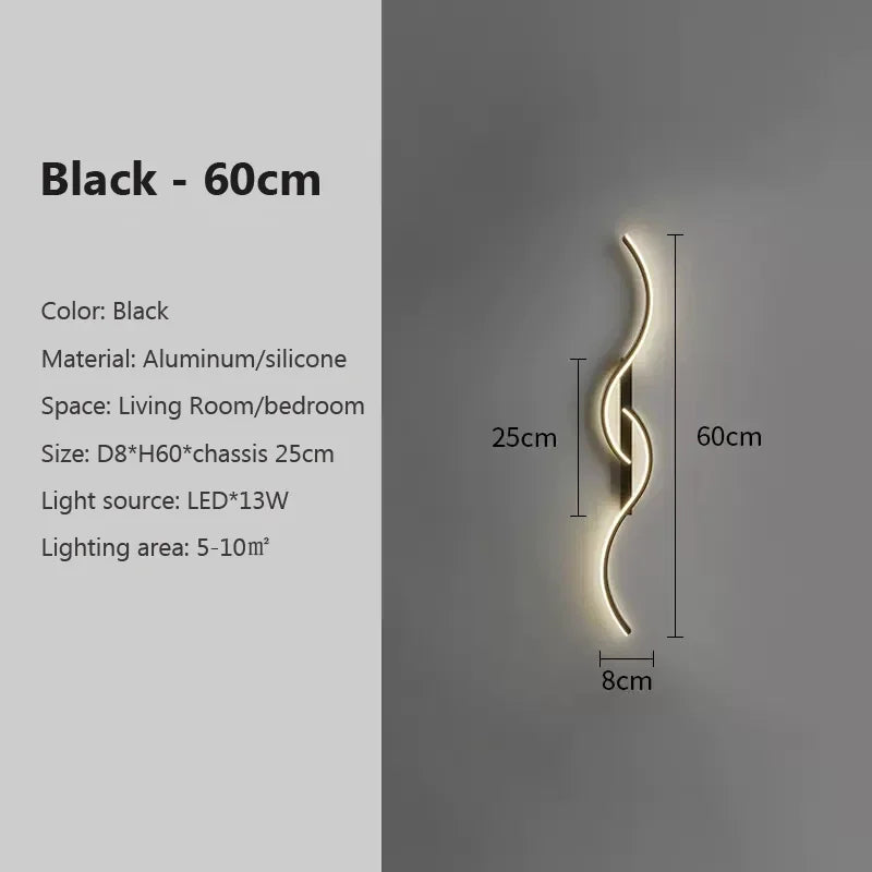 applique murale led moderne pour décoration intérieure et éclairage élégant