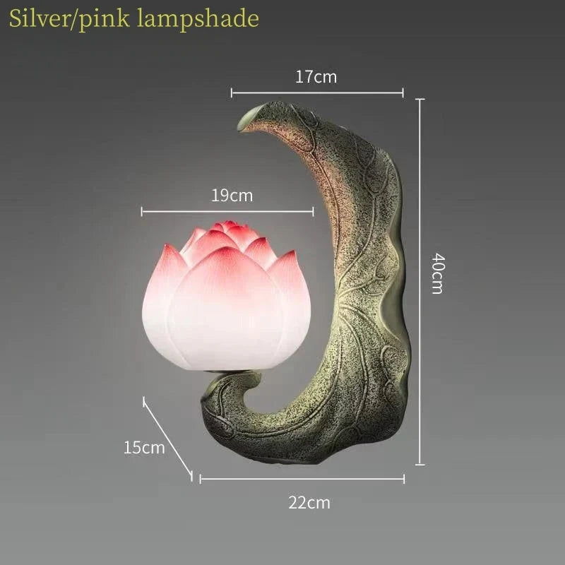 Applique murale Led en forme de Lotus
