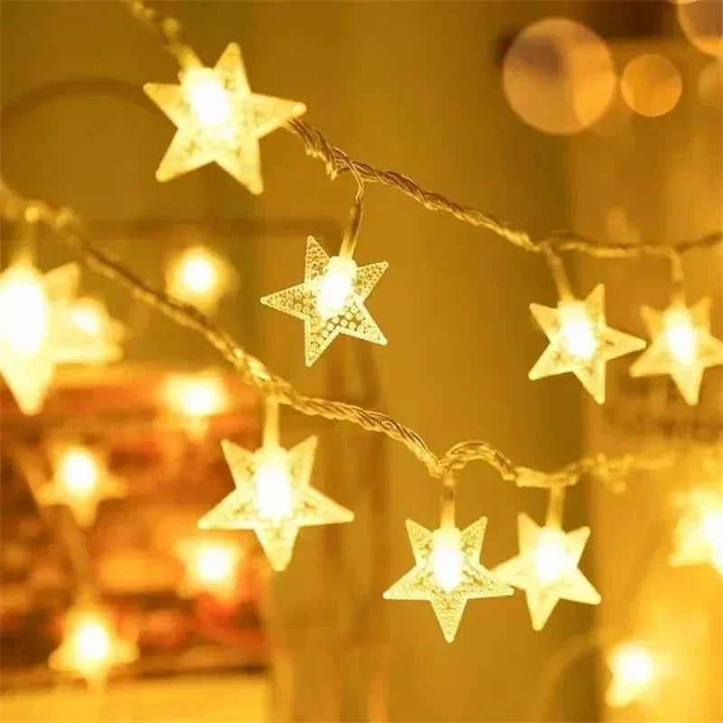 guirlande lumineuse à piles pour jardin et événements décoratifs