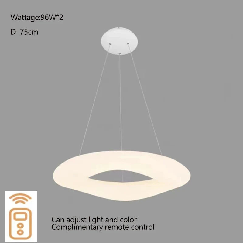 lustre led moderne intelligent pour décoration maison