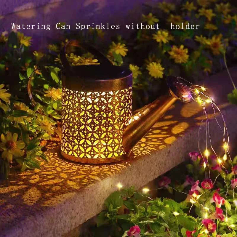 lampes solaires pour robinet d'arrosage décoration jardin extérieur