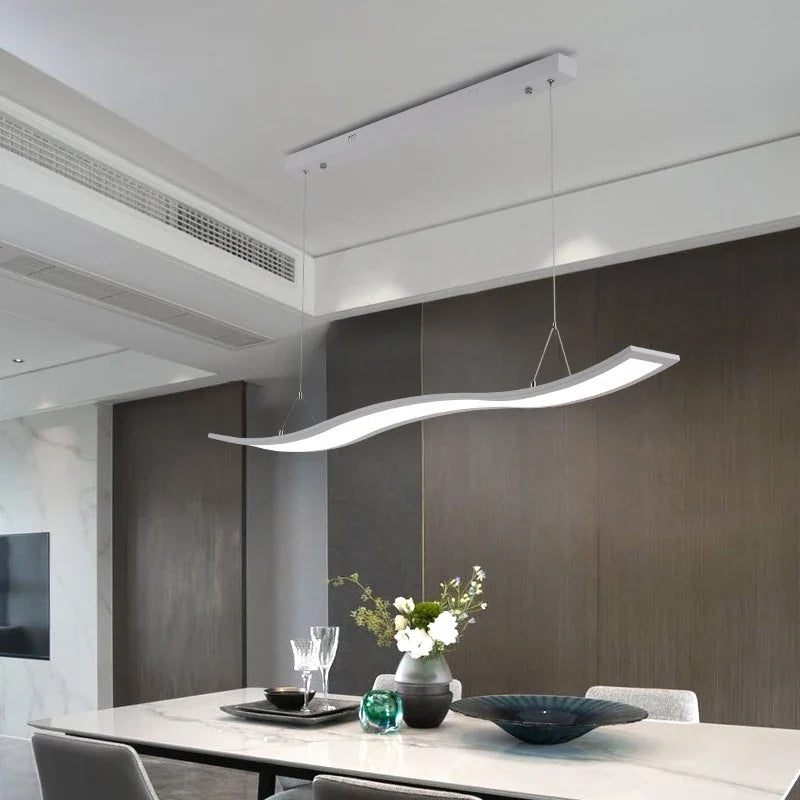 suspension led nordique pour cuisine et espaces intérieurs modernes