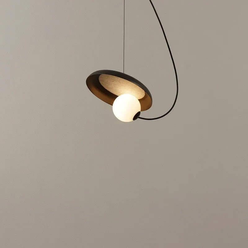 suspension magnétique design italien moderne en led