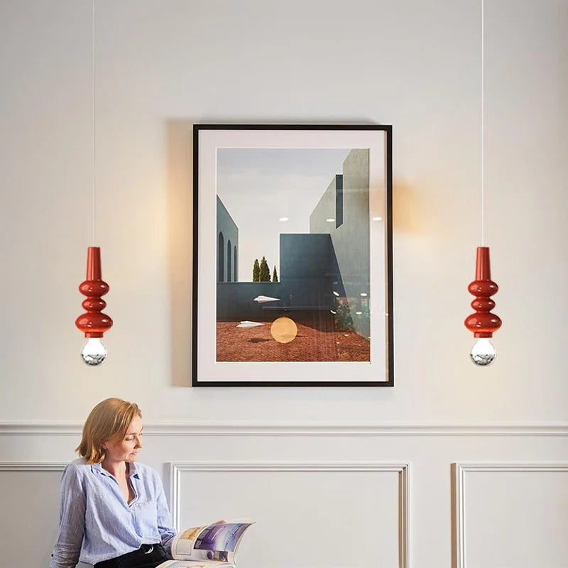 lustre nordique simple led pour bar et salon