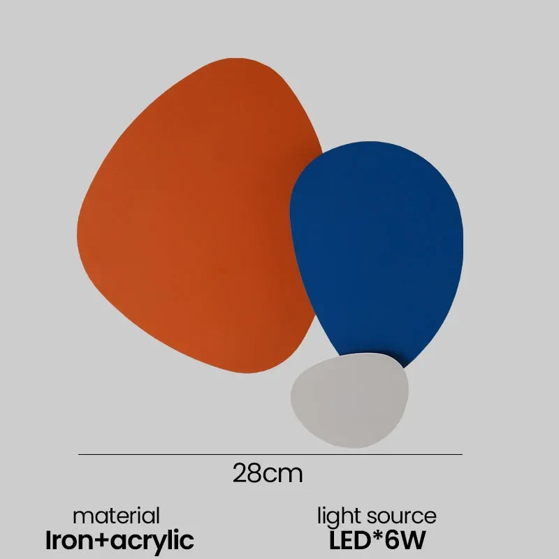 applique murale led moderne pour décoration intérieure créative