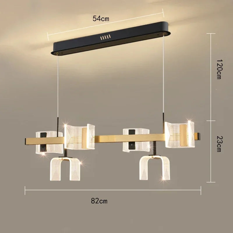 lustre design nordique moderne pour intérieur élégant et créatif