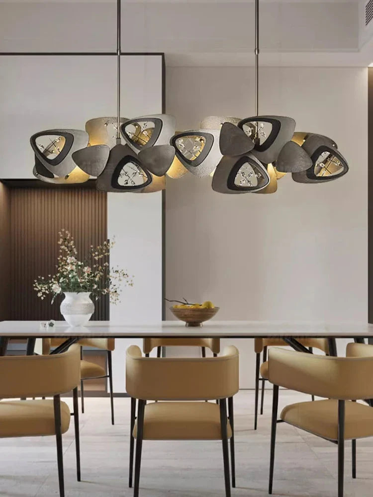 lustre en cristal design tendance éclairage à led moderne