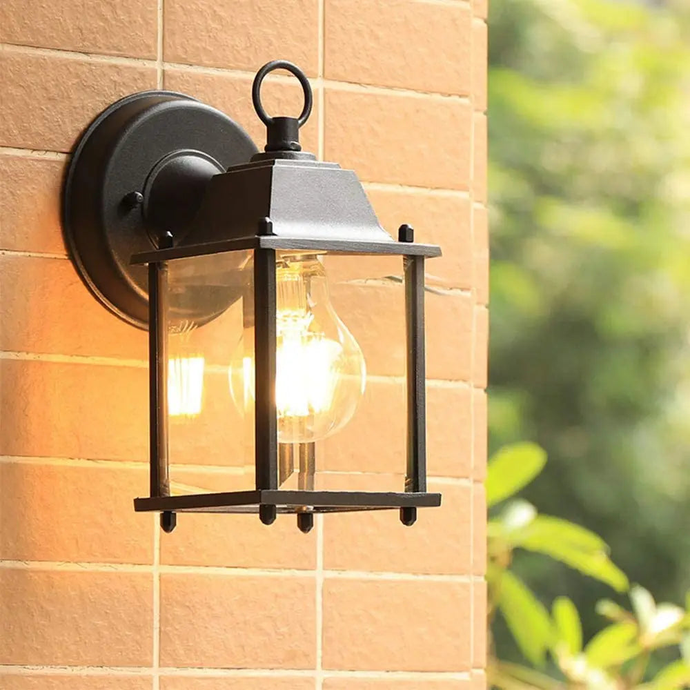 Mengjay appliques murales extérieures lampes luminaire moderne étanche Patio lumière LED pour porche à la maison