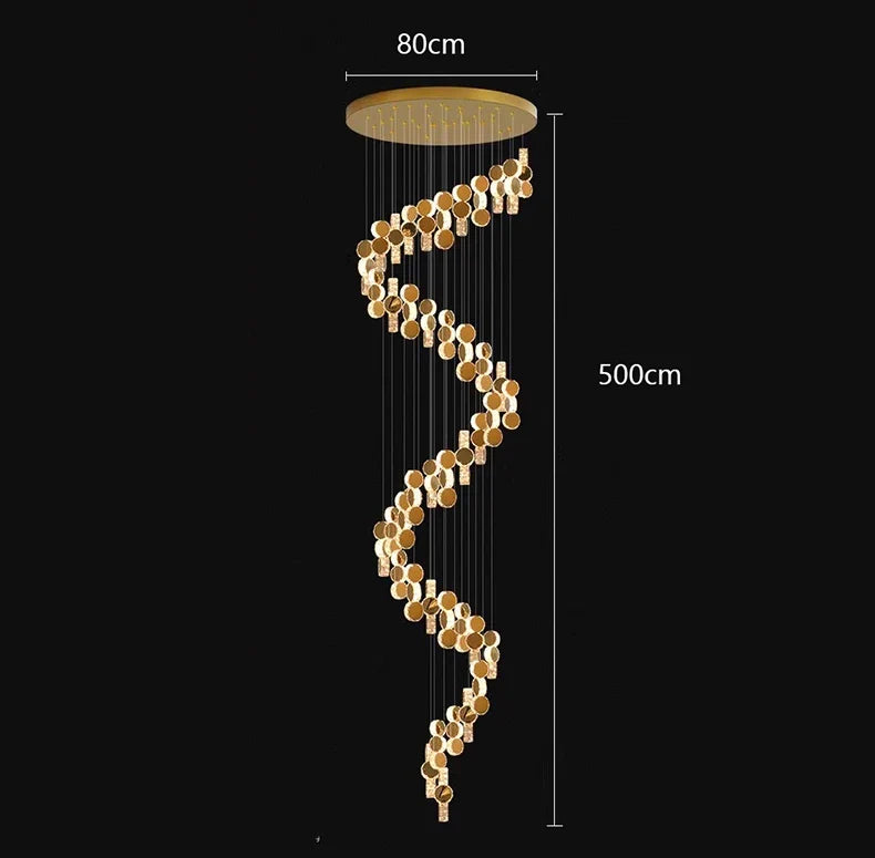 lustre led moderne suspendu éclairage intérieur décoratif