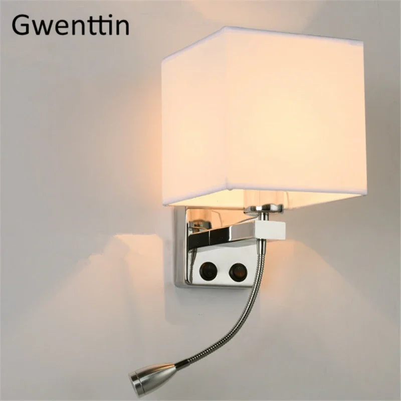 applique murale à led moderne pour décoration intérieure et lecture