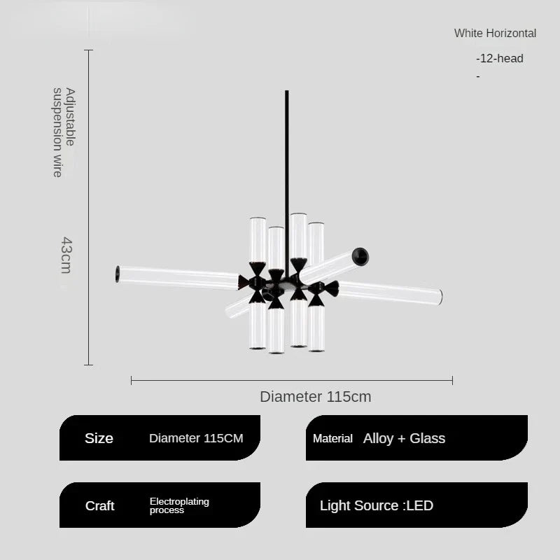 lampe à poser créative en verre design italien pour tous les espaces