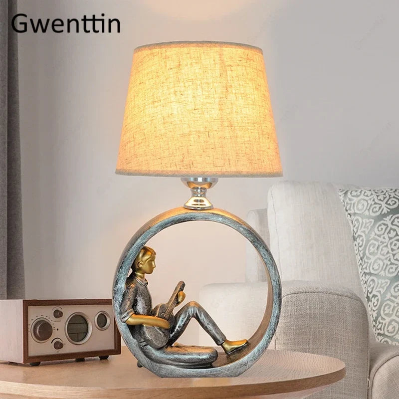 lampe de bureau nordique pour lecture et décoration intérieure