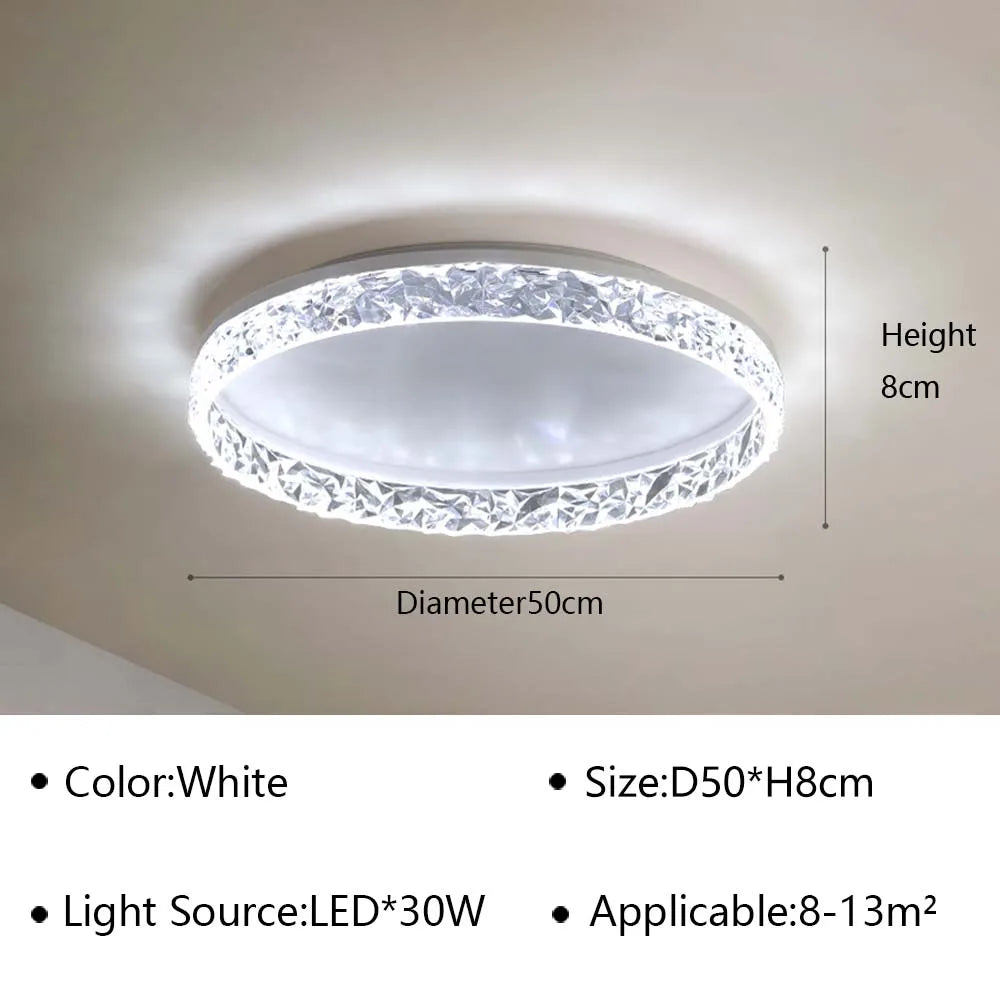 plafonnier led moderne pour décoration intérieure élégante