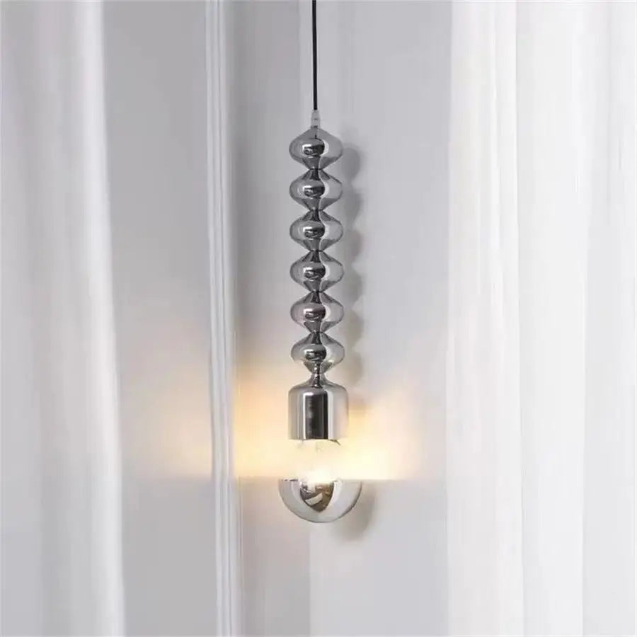 lampe de chevet industrielle minimaliste design ondulé élégant