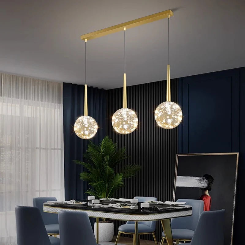 lustre nordique suspension éclairage intérieur décoration maison