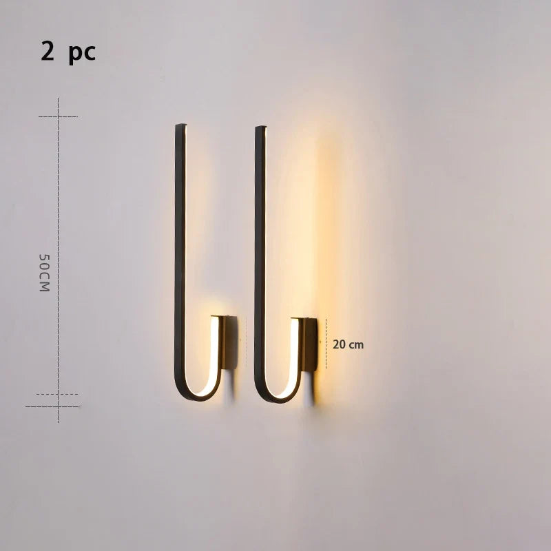 Applique murale Led moderne de chevet