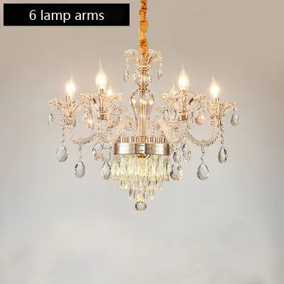 lustre en cristal design pour un éclairage élégant et raffiné