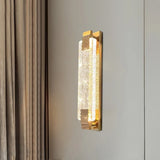 applique murale led bulle cristal moderne luxe décoration