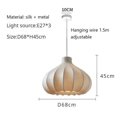 Suspension italienne en soie