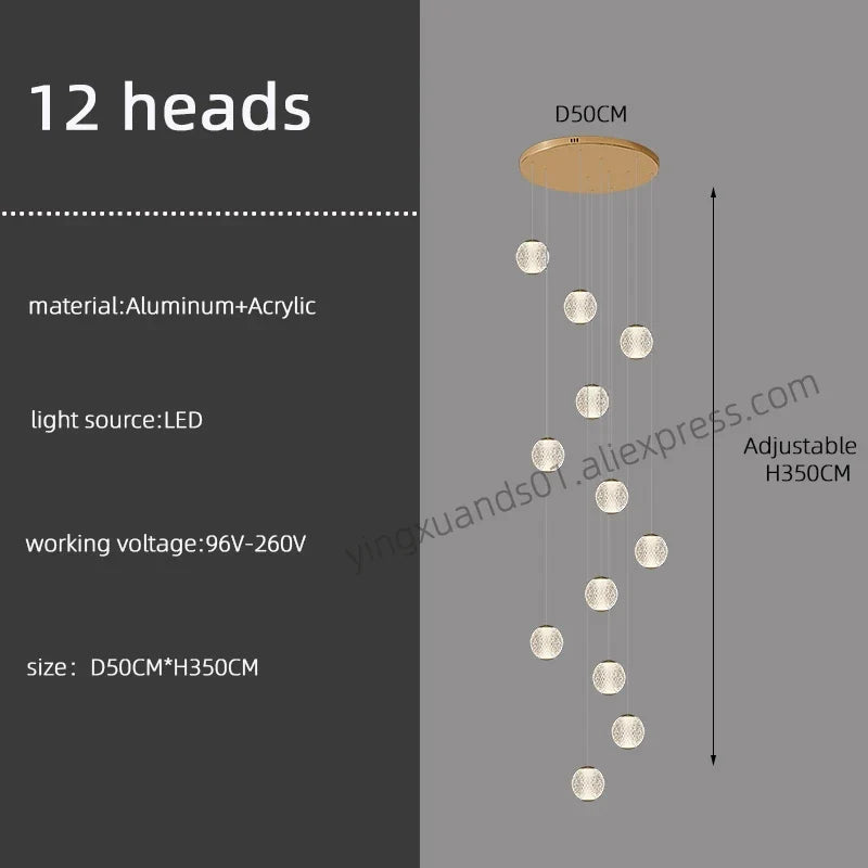 lustre moderne design pour éclairage intérieur élégant