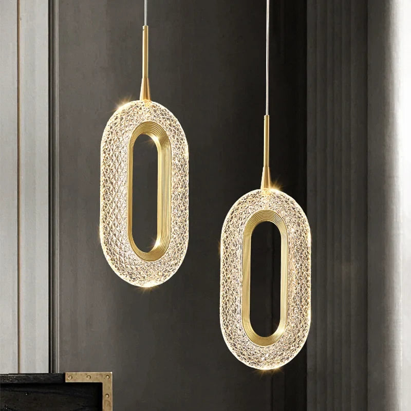 lustre led nordique décoration intérieure suspension