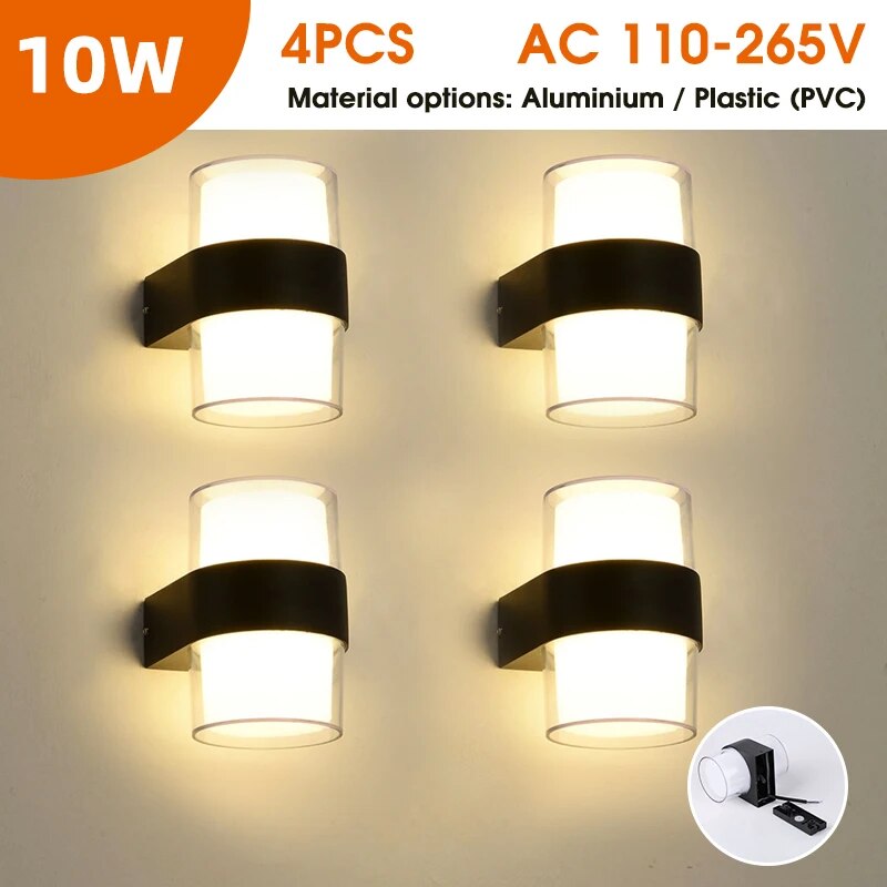 Applique LED étanche extérieur intérieur