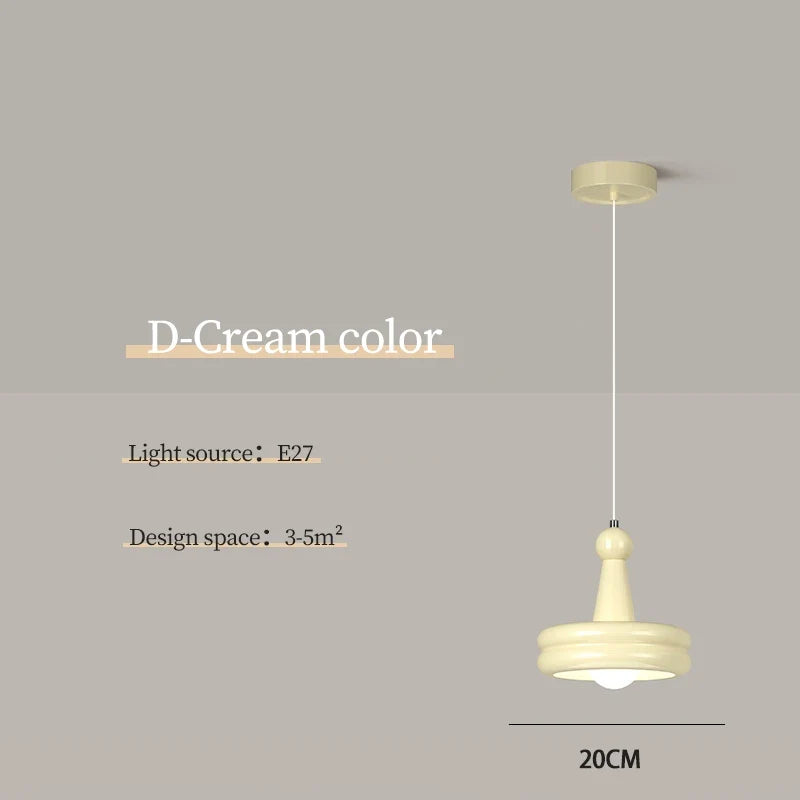 lustre moderne pour chambre d'enfant décoration nordique lumineuse