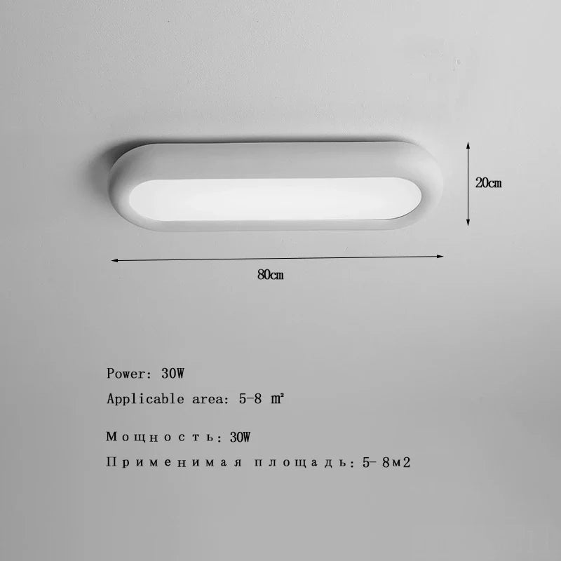 lampe de couloir moderne simple avec spectre complet