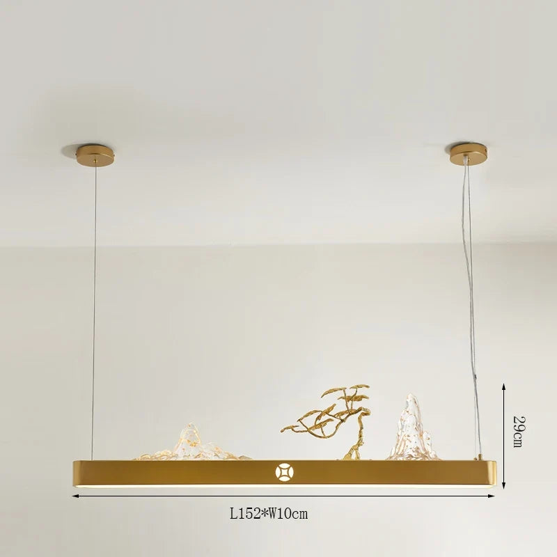 suspension chinoise en bois pour ambiance zen et économique