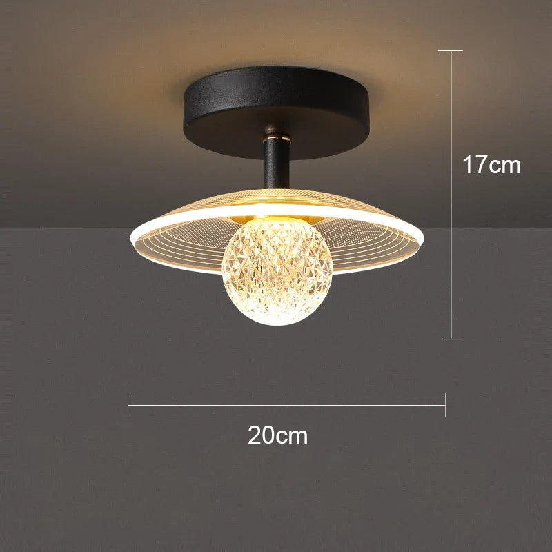 plafonnier led nordique pour décoration intérieure table à manger