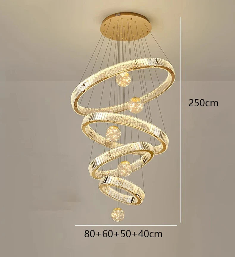 lustre moderne led pour éclairage intérieur suspendu