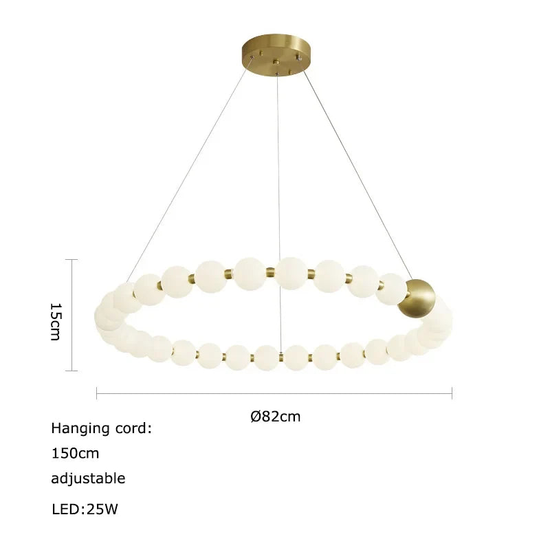 lustre led funky doré argenté pour éclairage intérieur décoratif