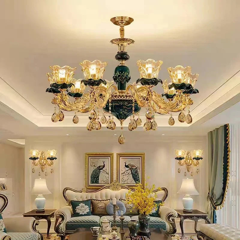 lustre en céramique pour un intérieur élégant et moderne