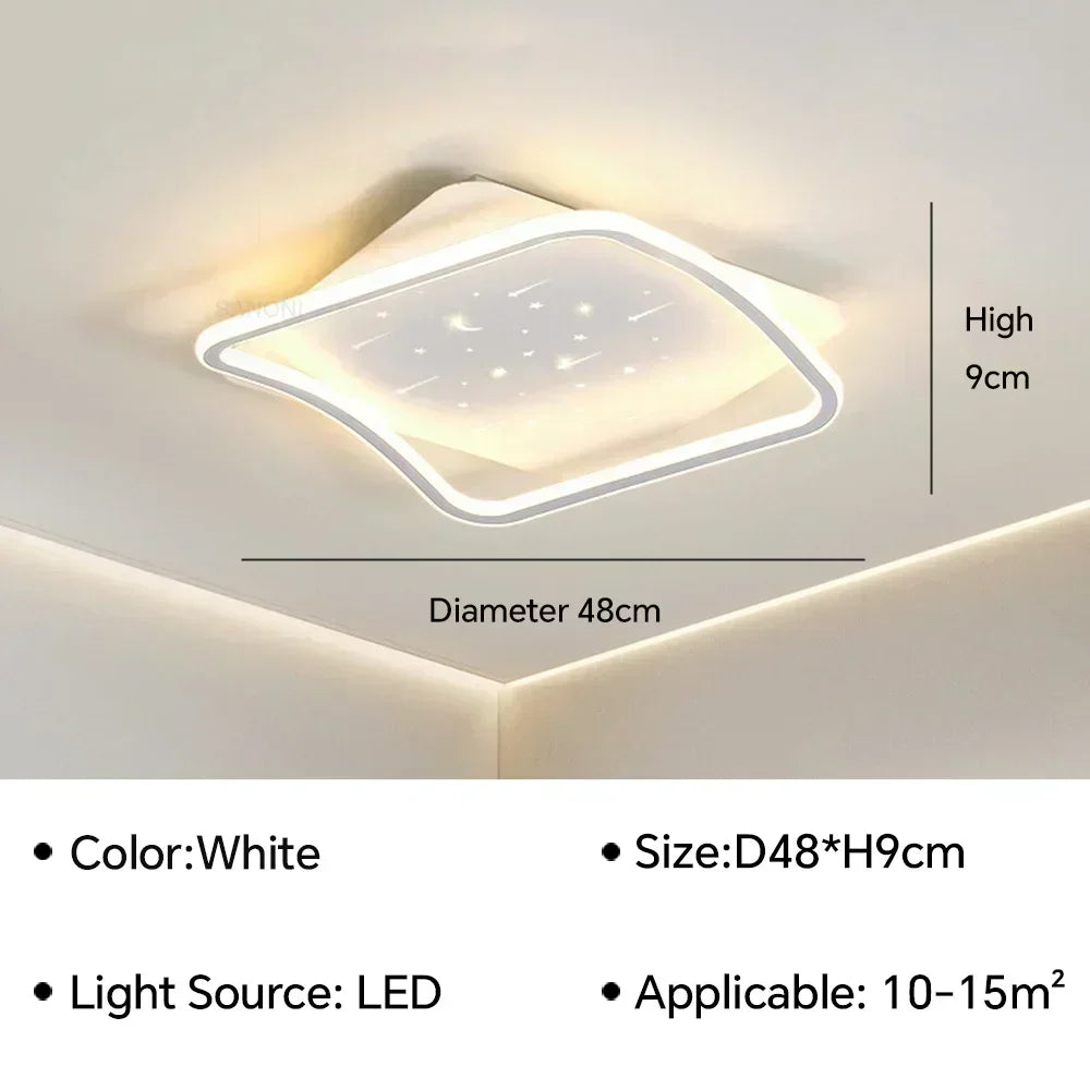 lustre moderne à leds pour décoration intérieure élégante et pratique