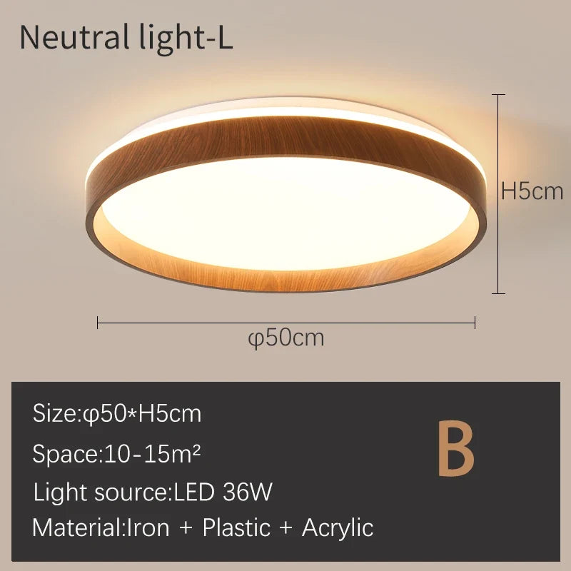 Plafonniers lune moderne LED à intensité variable