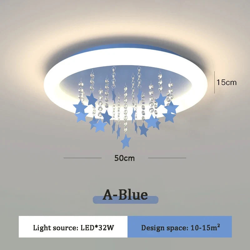 lampe nuage étoile style nordique pour chambre enfant