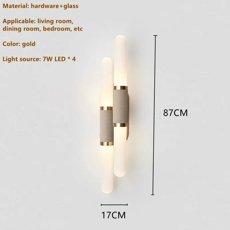 applique murale led design nordique luxe moderne décorative