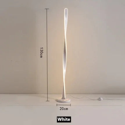 lampadaire rotatif créatif avec éclairage led super lumineux
