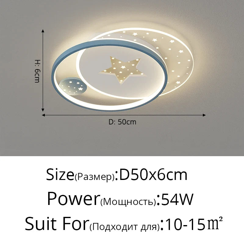 plafonnier moderne à leds pour éclairage intérieur décoratif