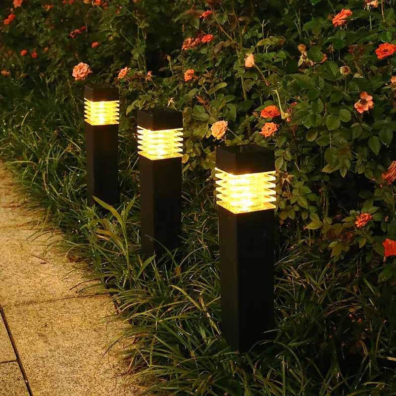 lampes solaires led de jardin imperméables pour éclairage extérieur