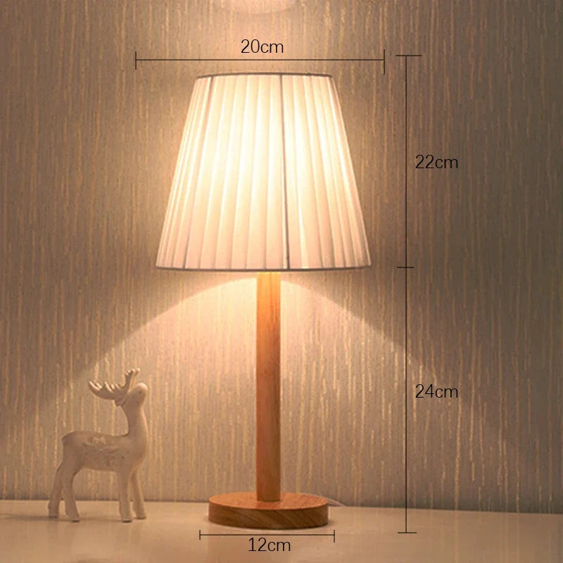 lampe à poser plissée nordique pliable décoration atmosphère maison