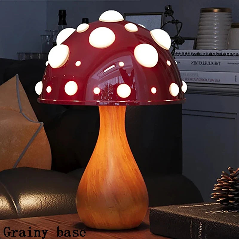 Lampe champignon Amanita tricolore LED USB