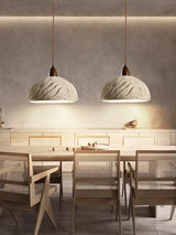 plafonnier led design en pierre pour intérieur moderne