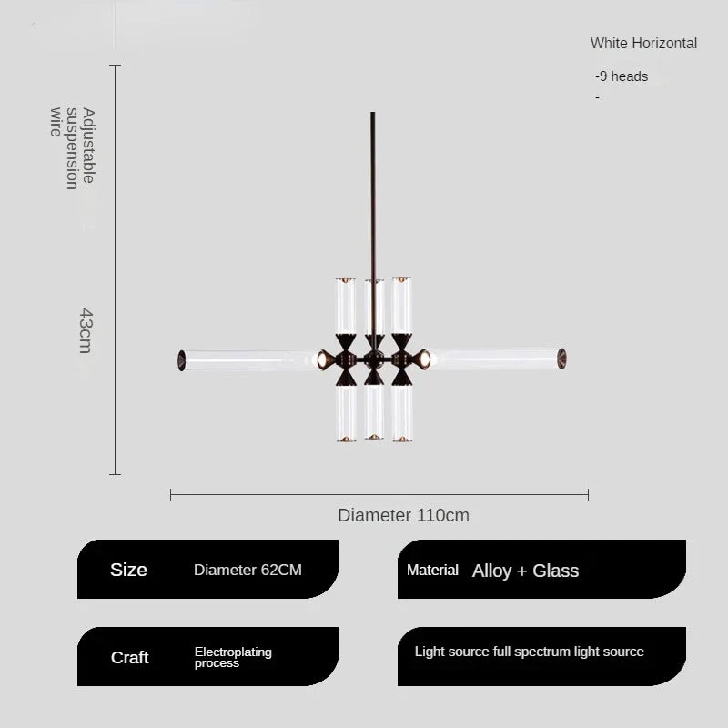 lampe à poser créative en verre design italien pour tous les espaces