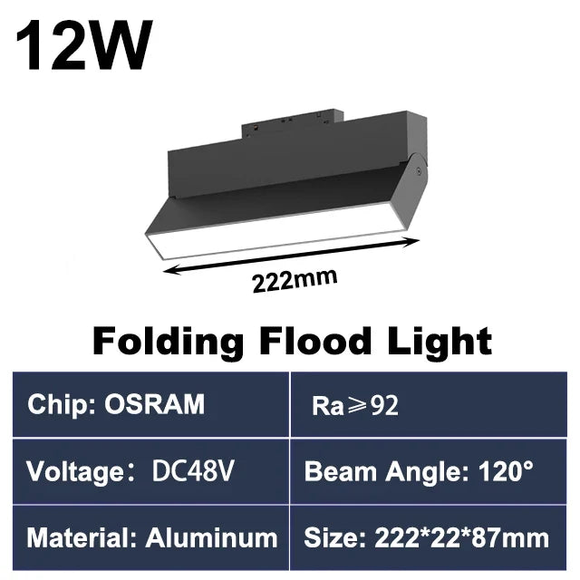 rail d éclairage magnétique moderne pour intérieur en aluminium