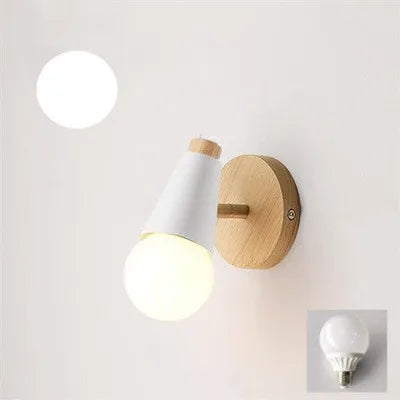 Nordique Simple applique chambre d'enfant chambre chevet canapé fond mur Led lumières allée escalier couloir décor éclairage