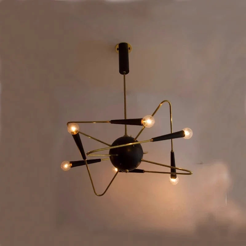 suspension nordique design industriel éclairage moderne pour intérieur