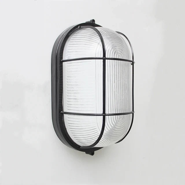 E27 rétro éclairage extérieur LED étanche appliques murales pour jardin cour balcon couloir plafonniers cuivre Vintage applique 220V